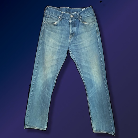 Men's H & M Blue Jeans Denim - Picture 14 of 14